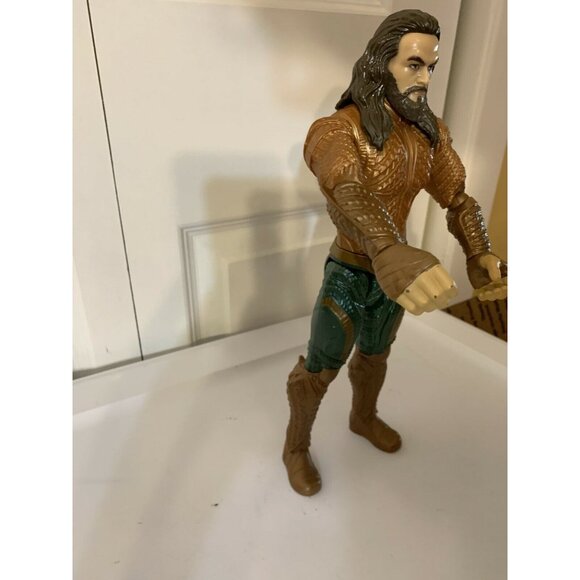 DC Justice League True-Moves Series Aquaman Figure 12" Doll‎ Collection Toy - Picture 3 of 5
